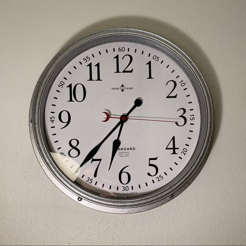 Trademark S&N Clock
